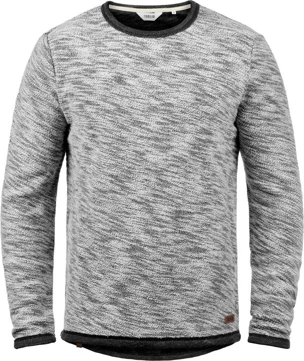 Immagine prodotto Solid Flocks Felpa Maglione Pullover Da Uomo Con Girocollo In Cotone 100% (M)