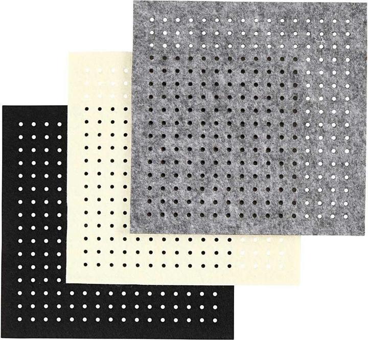 Produktbild Creativ Company Bastel-Filz mit Löchern (20 x 20 cm)