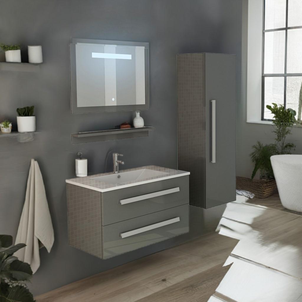 Thumbnail - Jet-Line, Badmöbelset, Badset ST. MORITZ grau