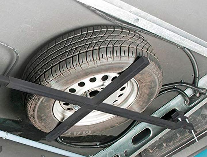 Produktbild LAS 11808 Reserveradhalter Stahl 185cm x 62cm x 1.75cm