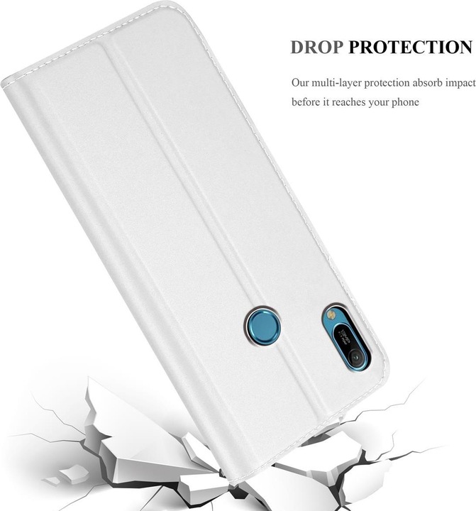 Produktbild Cadorabo Book Classy Style Cover (Huawei Y6 (2019))