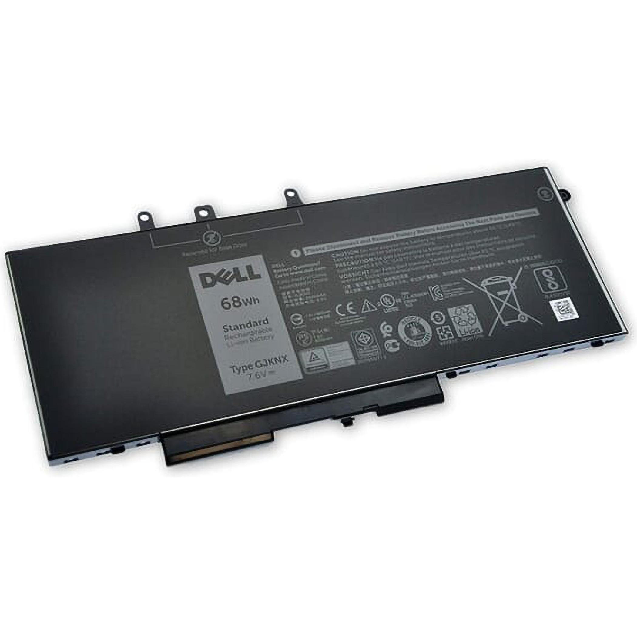 Dell Laptop-Batterie (4 Zellen, 8500 mAh), Notebook Akku, Schwarz