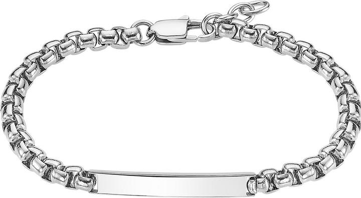 Productafbeelding Lotus Armband (20.50 cm, Roestvrij staal 316L)