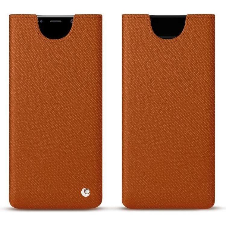 Thumbnail - Noreve Lederschutzhülle (Samsung Galaxy Note 9), Smartphone Hülle, Orange