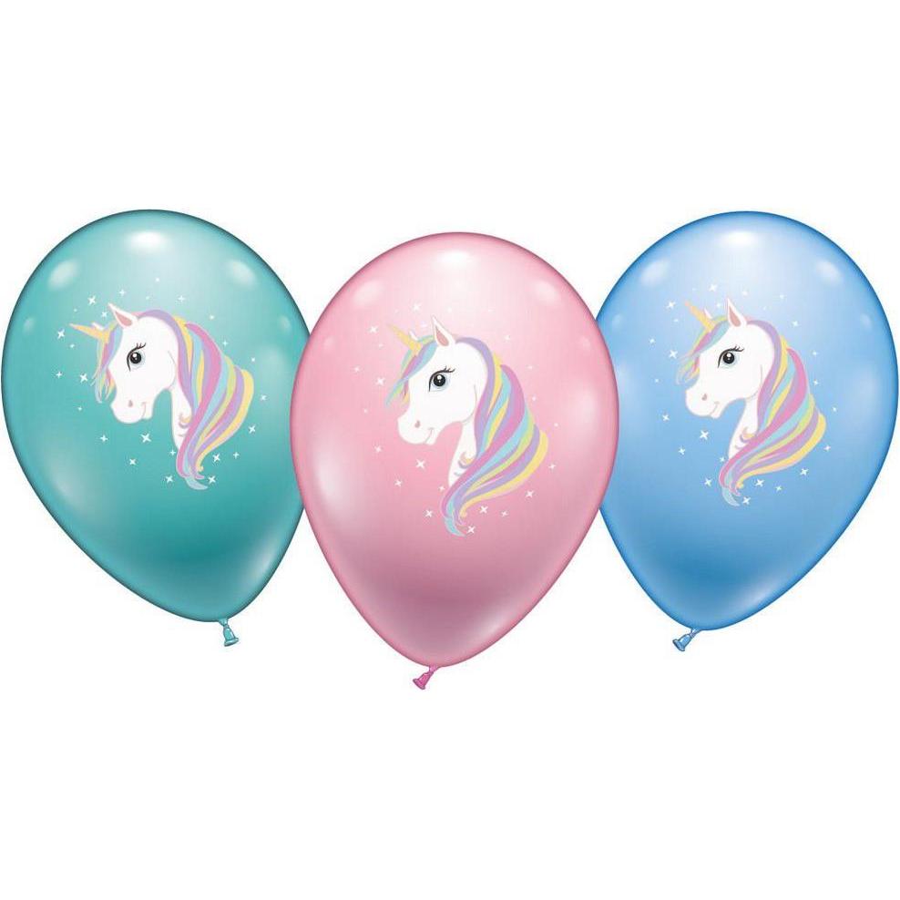 Geda Labels Label Luftballon Einhorn