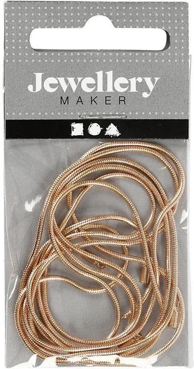 Immagine prodotto Creativ Company Creativ Snake Link Necklace in oro rosa (Platino, 50 ml)