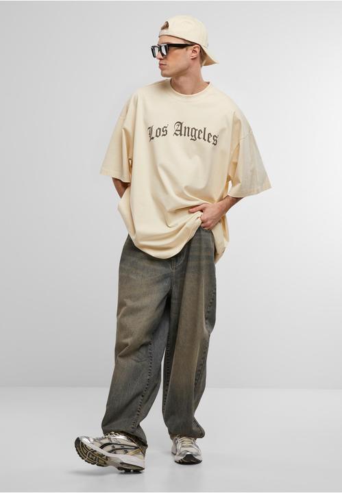 Actual product image Mister Tee MisterTee Los Angeles Wording New Huge Tee - 174595 (S)