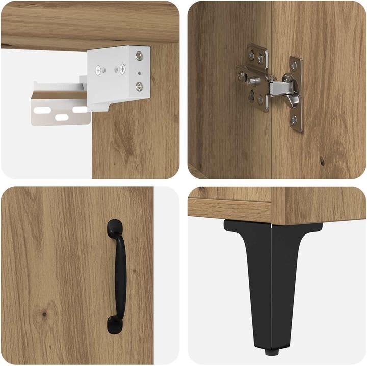 Produktbild vidaXL Highboard (34 x 34 x 180 cm)