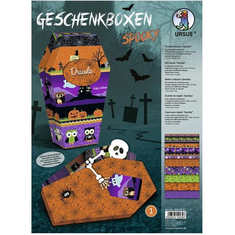 Ursus, Geschenkverpackung, Geschenkbox Spooky (Geschenkbox, 6 x)