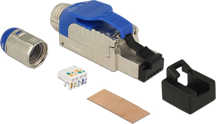 Produktbild Delock Feldkonfektionierbarer RJ45 Stecker (Netzwerkkabel Stecker)