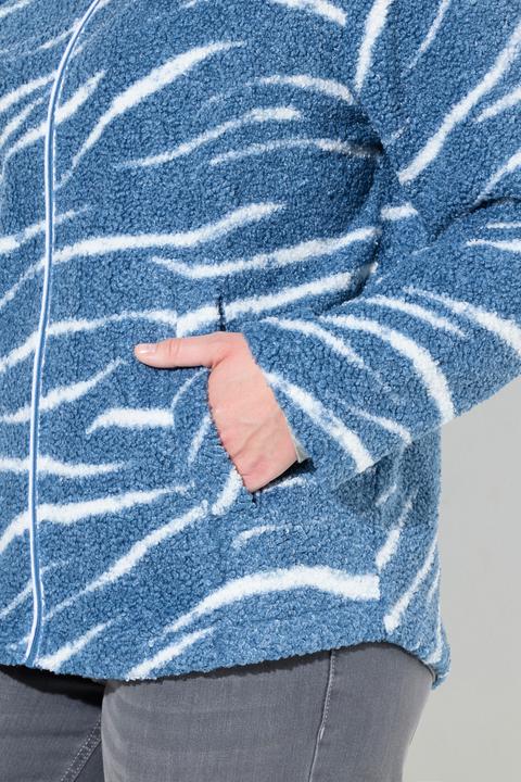 Produktbild Laurasøn Teddyjacke, Stehkragen, Langarm, Zipper (XXL)
