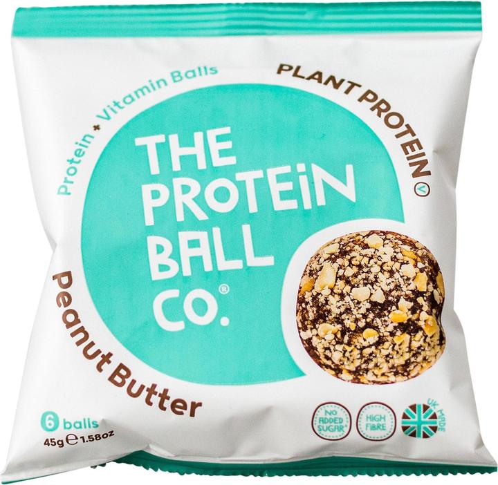 The Protein Ball Co. Protein Balls Beurre d'arachide (Arachide, Dates, 1 pcs, 45 g)