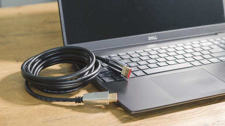 Actual product image Montiss Montis Cable DisplayPort v1.4 MT038 1 8 m Black Silver (1.80 m)