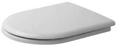 Actual product image Duravit WC seat with soft-closing mechanism, removable white