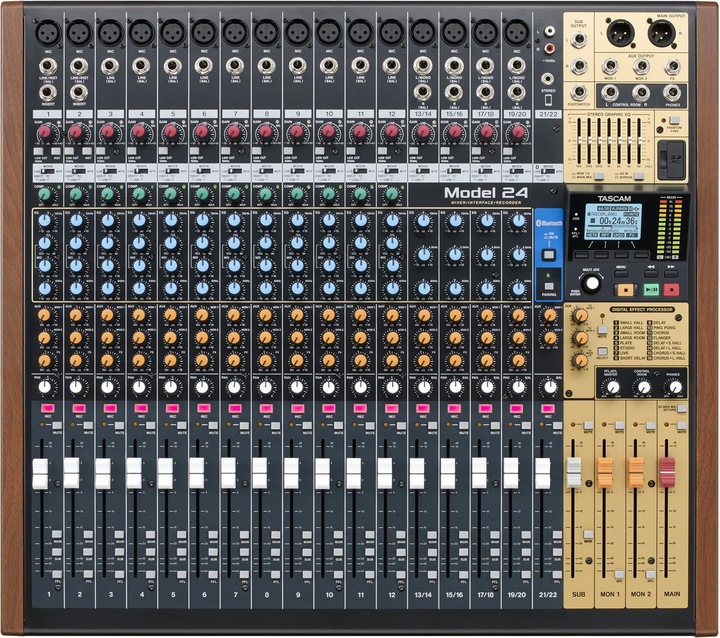 Produktbild Tascam Model 24 (Studio- und Livemixer)