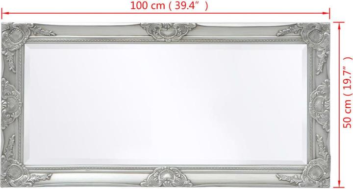 Immagine prodotto vidaXL Wandspiegel (100 x 50 cm)
