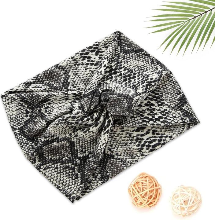 Produktbild Avizar Haarband mit animalischem Python-Muster Cléo