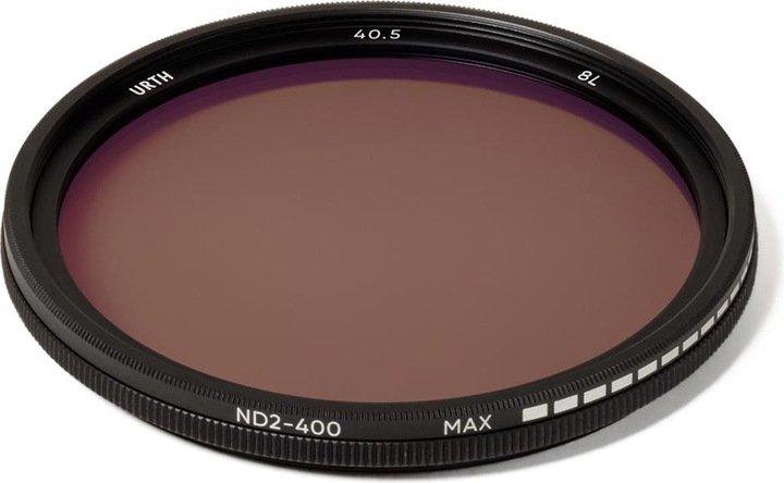 Produktbild Urth 40.5mm ND2 400 (1 8.6 Stop) Variable ND Lens Filter (ND- / Graufilter, 40.50 mm)