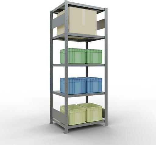 Actual product image Schulte Lagertechnik MULTIplus250 basic racking system with length ledgers
