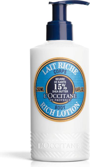 Actual product image L'Occitane Rich Body Lotion (Body milk, 250 ml)