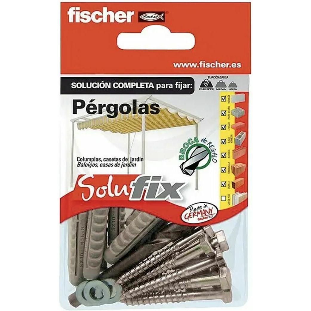 Fischer, Tassello, Befestigungsbausatz Solufix 502679 Pergola 25 Stücke (25 pz.)