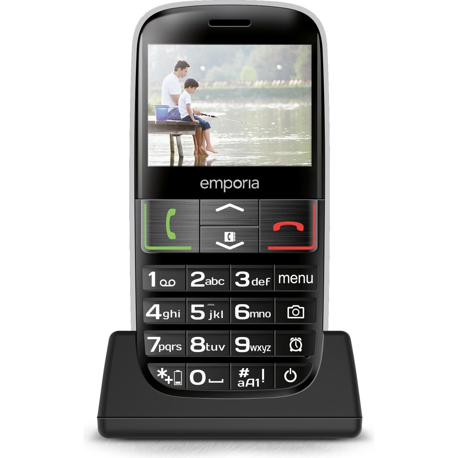 Thumbnail - Emporia Euphoria V50 2G (2.40", 2 Mpx, 2G), Tastenhandy, Schwarz