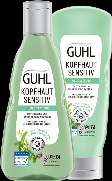 Actual product image Guhl Sensitive scalp (250 ml, Liquid shampoo)