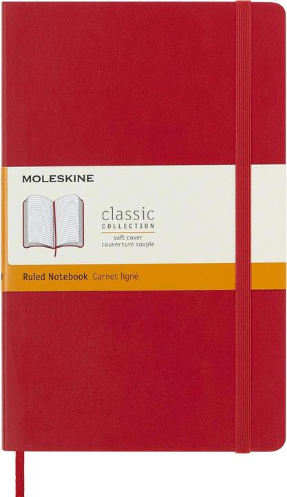 Moleskine Notizbuch Large (Spezial, Liniert, Weicher Einband)