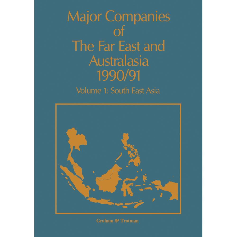 Major Companies of The Far East and Australasia 1990/91, Fachbücher