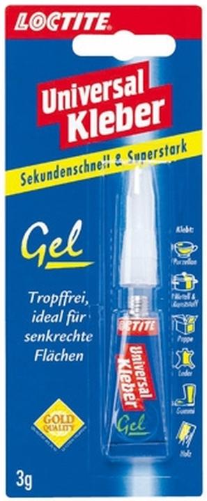 Actual product image Loctite UniversalGlue Gel, single product, 3g (14 g)