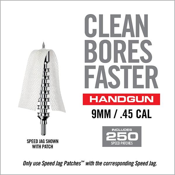 Actual product image Real Avid Nachfüllpackung BORE-MAX SPEED JAG PATCHES, 0.45 Caliber