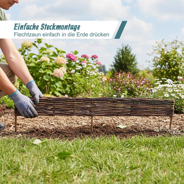 Actual product image Relaxdays flowerbed edging (1 cm)