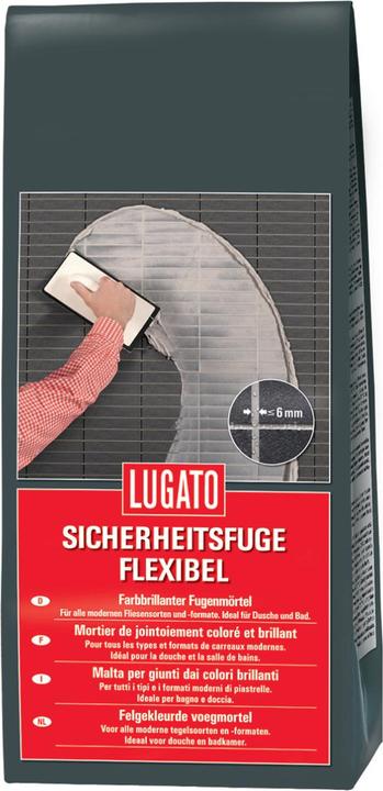 Produktbild Lugato Sicherheitsfuge flexibel (1 kg, Grau)