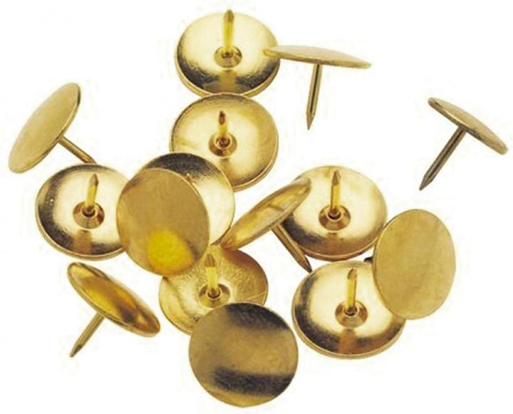 Actual product image Easy Work Brass-plated tacks 100 pcs (12 Piece, 90 mm)