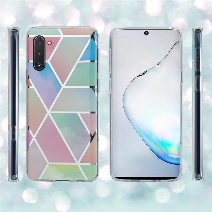 Image du produit Cadorabo Couverture IMD TPU Marbre coloré (Samsung Galaxy Note 10)