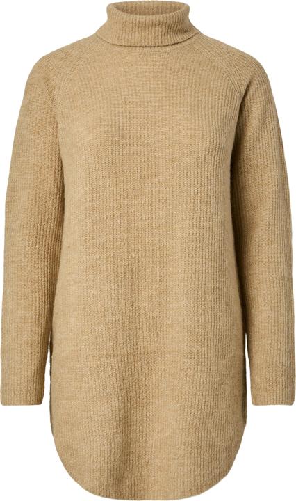 Pieces Gestrickte Rollkragen Tunika
