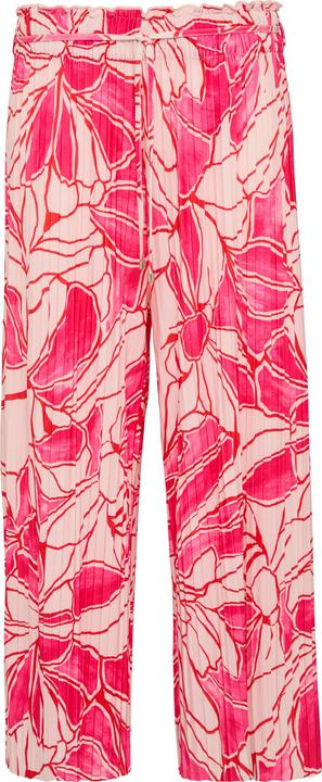 Actual product image S.Oliver Hose Plissierte Culotte mit All-over-Print und Elastikbund (Frequency band 38 (2600 MHz))
