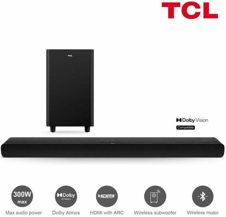 Image du produit TCL Bande audio TS8212 (300 W, 2.1.2 Canal)