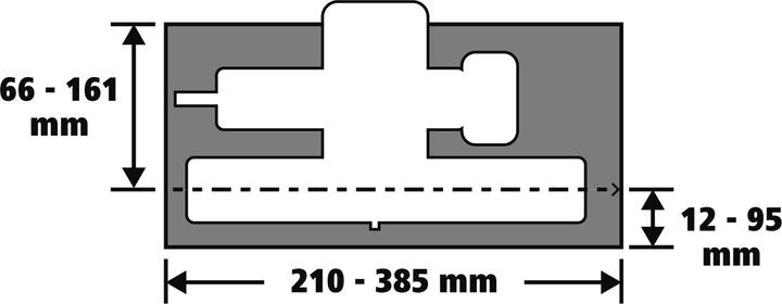 Produktbild wolfcraft 1 FKS 145 - Führungsschiene für HKS (145 cm)