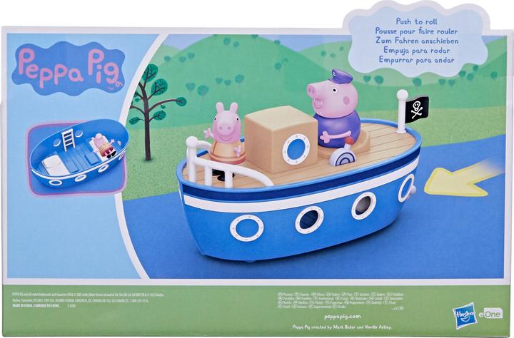 Actual product image Hasbro Grandpa Wutz houseboat