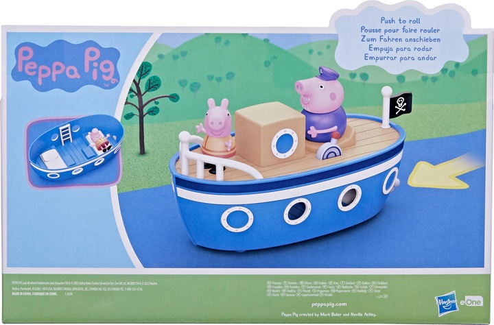 Actual product image Hasbro Grandpa Wutz houseboat