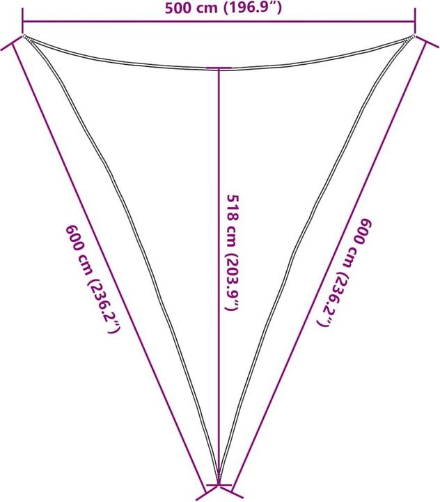 Image du produit vidaXL Wendy (350 x 350 x 490 cm)