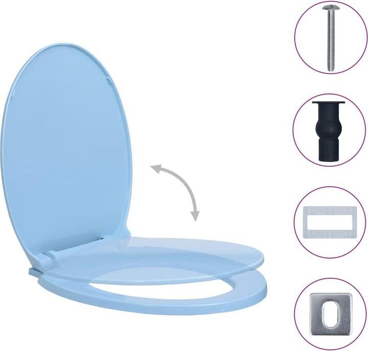 Actual product image vidaXL Toilettensitz