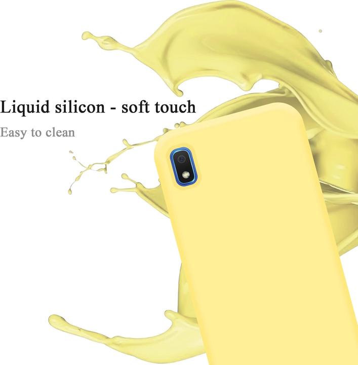 Produktbild Cadorabo TPU Liquid Silicone Case Cover (Samsung Galaxy A10, HTC One M10)
