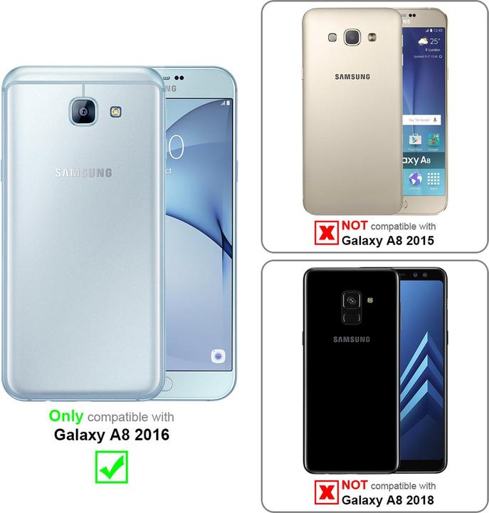 Image du produit Cadorabo Book Couverture magnétique invisible (Samsung Galaxy A8 (2016))