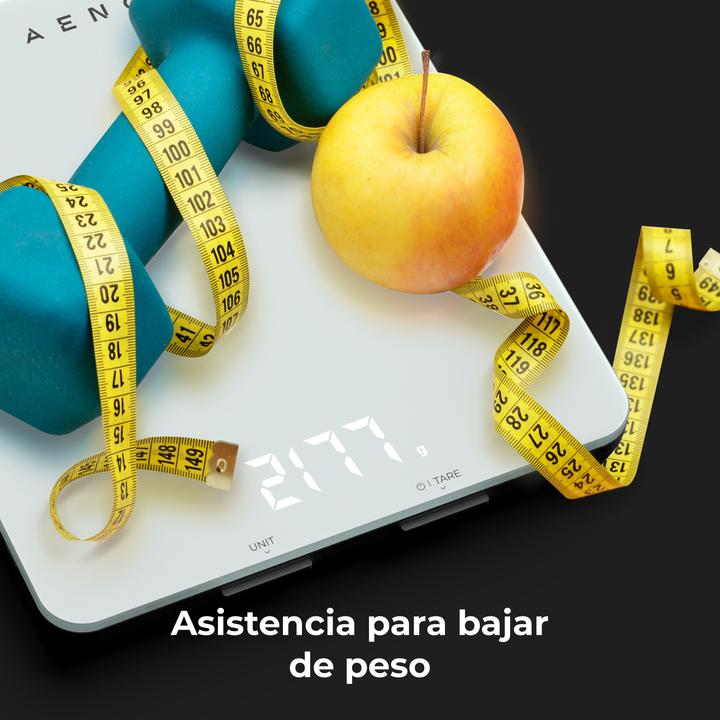 Actual product image Aeno smart kitchen scaleMin/Max load: /8kgDimensions: 8mmBluetooth version: 4.2PID: wuimqx21