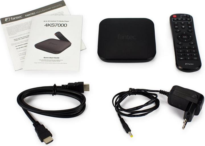 Produktbild Fantec 4KS7000 Digitaler Multimedia-Receiver (64 GB, Android 9.0 (Pie))