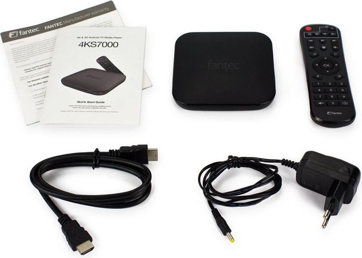 Produktbild Fantec 4KS7000 Digitaler Multimedia-Receiver (64 GB, Android 9.0 (Pie))