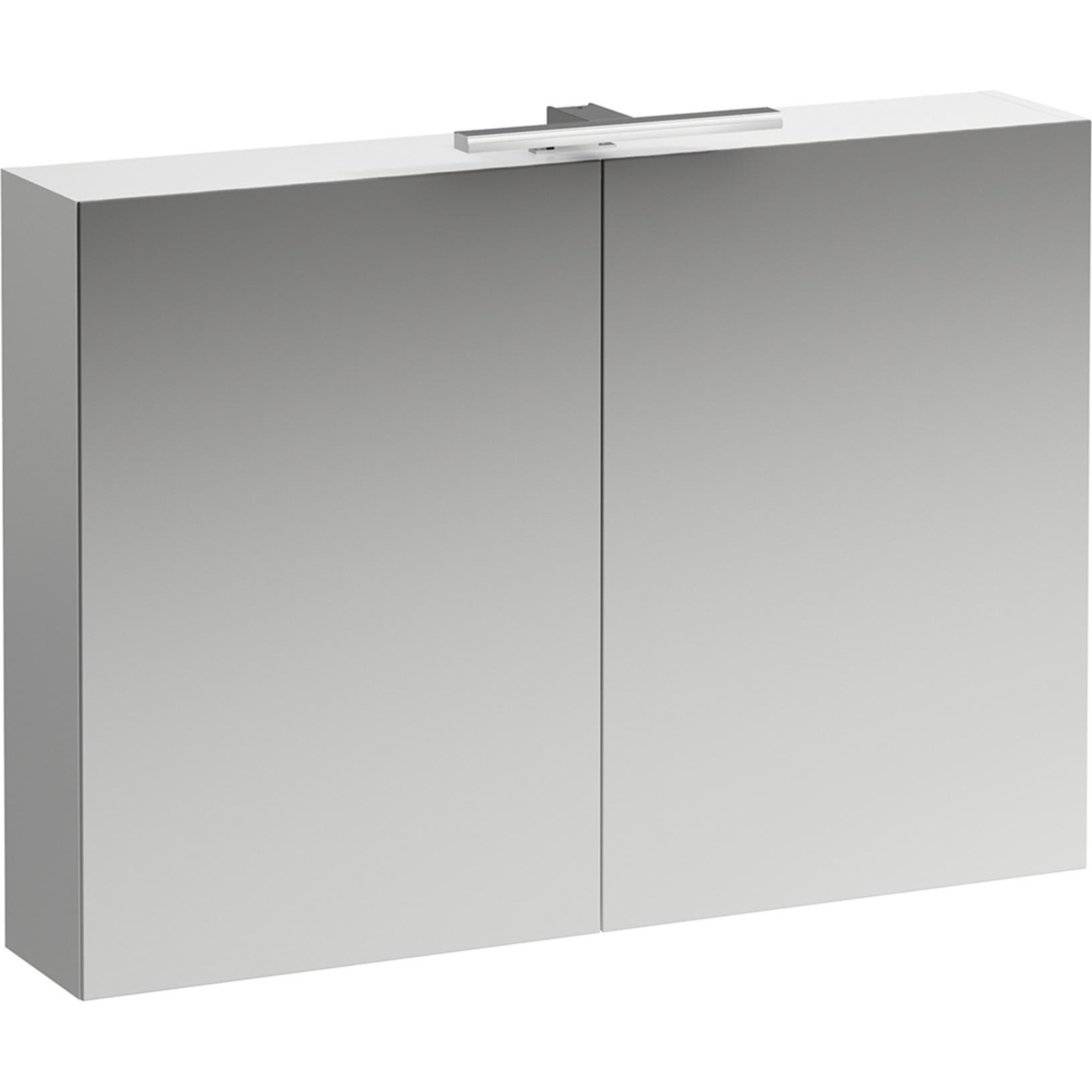 Laufen, Spiegelschrank, Base Spiegelschrank 1000 mm, 2 Türen, LED- Licht Element