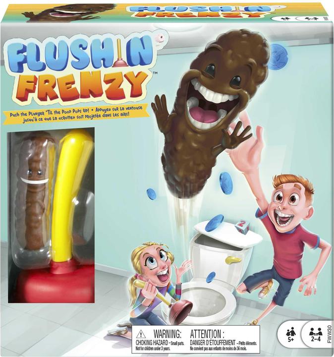 Mattel Games Kacka-Alarm (Italienisch)